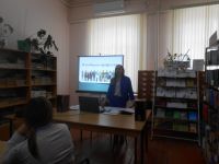 18 апреля в МКУК «Ивановская сельская библиотека» для старшеклассников СОШ № 18 прошел тренинг: «Я выбираю профессию».